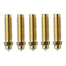 5 Pack CC/CC2 Nozzle 0.2mm 2 * 0.4mm 0.6mm 0.8mm for Elegoo Centauri Carbon 3... picture