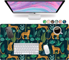 Large Mouse Pad, Desk Mat, Keyboard Pad, Desktop Home Office School Essentials C picture