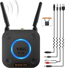[Upgraded] 1Mii B06Pro Long Range Bluetooth Receiver, HiFi Black  picture