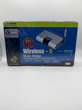 Cisco-Linksys WMB54G Wireless-G Music Bridge Adapter Router NEW SEALED RETAILBOX picture