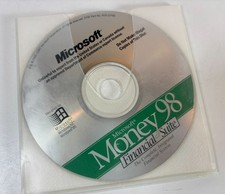 Rare Microsoft Money 98 Financial Suite CD-ROM For Windows 95/NT - Vint-Software picture