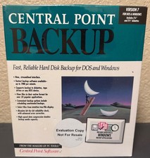 RARE Central Point Version 7 DOS 5 1/4