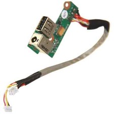 FOR HP F500 G6000 DV6000 USB DC Power Jack Board Cables 431445-001 34AT8DB0017 picture