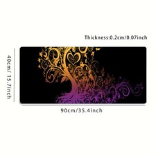 1 Durable Large-sized Esports Gaming Mouse Pad, Suitable for Gaming and Office picture