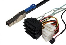 TMC C5529 SFF-8644 to (4) SFF-8482 External HD MiniSAS to 4X SAS Drive Fanout Ca picture