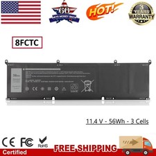 NEW 56Wh 8FCTC Laptop Battery For Dell XPS 15 9500 9510 P8P1P DVG8M 69KF2 Series picture