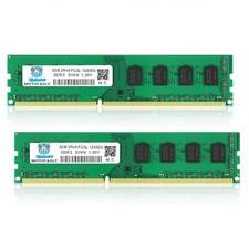 16GB Kit (2x8GB) DDR3L 1600MHz UDIMM Desktop RAM PC3L-12800U 240-Pin Non-ECC picture