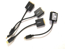 Lot of 4 StarTech.com Display port to DVI Video Adapter DP2DVI2 picture