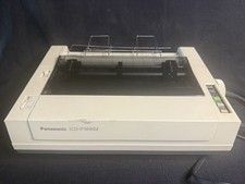 1987 Vintage Panasonic KX-P1080i 9-Pin Impact Dot Matrix Printer Turns On picture