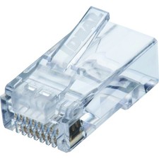 IDEAL Cat6 Feed-thru Modular Plugs -100 Jar picture