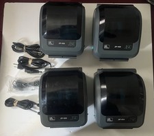 Zebra Printer  ZP 450 - Lot of 4 Parts & repair ( Powers On )….. picture