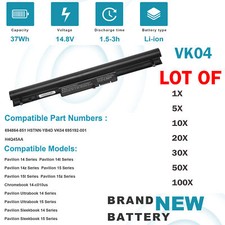 🧡LOT VK04 Battery For HP Pavilion 14 15 Sleekbook 14 15 HSTNN-YB4D 694864-851 picture