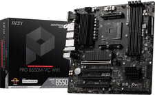 MSI PRO B550M-VC Wifi Proseries Motherboard (AMD Ryzen 5000 Series, AM4, DDR4, P picture