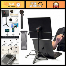 Adjustable Portable Monitor Stand, Magnetic Metal Tripod for 15.6