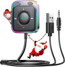 Receptor Bluetooth del adaptador auxiliar del coche de Bluetooth 5.4 para la mús picture
