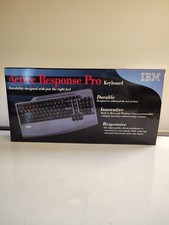 IBM Active Response Pro Keyboard New Unopened Old Stock Vtg. 2002 picture