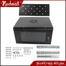 Findmall 6U Wall Mount Network Server Rack Cabinet Enclosure 15.5'' Deep picture