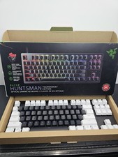Razer Huntsman Tournament Edition TKL Optical Wired Gaming Keyboard Black White picture