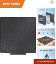 Black PEI Build Plate 235x235mm for Adventurer AD5X/5M Pro - Durable & Versatile picture