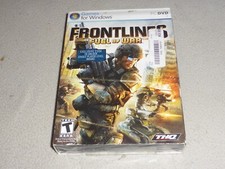 BRAND NEW SEALED FRONTLINES FUEL OF WAR PC DVD GAME THQ WINDOWS NIB NFS picture