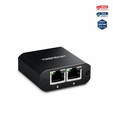 TRENDnet TEG102S 2-Port Gigabit Splitter w/ USB Type C Power picture