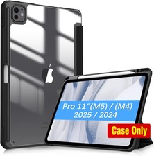 Slim Case for iPad Pro 11-inch (M5/M4) 2024/2025, Clear, Lightweight picture