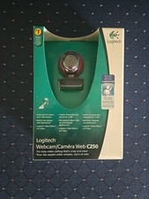 Logitech C250 (V-U0003) 1.3 MP USB Wired Clip-on Webcam w/Built in Microphone picture