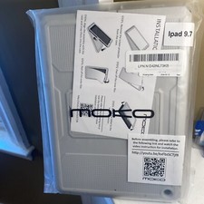 NEW MoKo Case Fit 2018/2017 iPad 9.7 5th/6th Generation, Slim Lightweight Smart picture