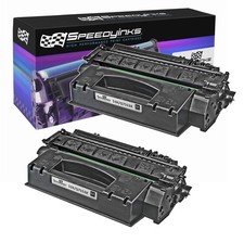 SPEEDYINKS Reman Toner Cartridge Replacement HP 53X Q7553X HY (Black, 2PK) picture