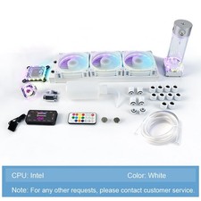 OCOCOO AMD/Intel/2011 All-in-One Liquid Cooling System Hose Kit PC Kit picture