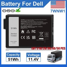 ✅LOT 7WNW1 BATTERY FOR DELL Latitude 5420 5424 7424 RUGGED Series P85G P85G001 picture