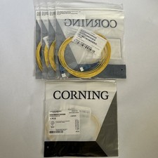 5 CNT CORNING 16ft 2F OM4 DFX 250 Plenum LCUDUP/LCUDUP Fiber Optic Jumper Cable picture