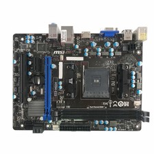 FOR MSI A55M-E33 Desktop Motherboard FM2b FM2+ DDR3 Motherboard Tested picture