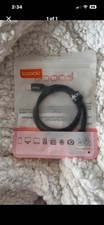 toocki USB-C to USB-C Round Cable Black picture