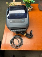 Zebra ZP 450 CTP Thermal Shipping Label Printer USB Tested w/Cables picture