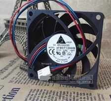Delta AFB0712HHB DC12V 0.45A 7CM 3-Pin Ball Cooling Fan picture