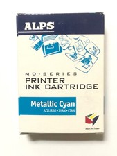 BRAND NEW ALPS Metallic Cyan Printer Ink MD SERIES picture