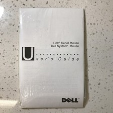 NEW SEALED Dell Serial Mouse User’s Guide With 5.25-inch & 3.5-inch Floppy Discs picture