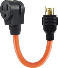 Nema L14-30P to 6-50R Adapter Cable 125/250V Heavy Duty STW 10AWG 6-50 Welder Ad picture