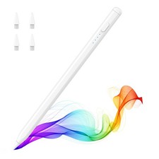MoKo Pencil for iPad (A16) 11th 10th Gen, Stylus Pen 2018-2025 White  picture