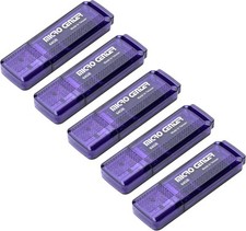 Micro Center SuperSpeed 5 Pack 64GB USB 3.0 Flash Drive Gum Blue - x 5  picture