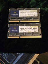 Timetec 16GB(8G x2) DDR3 1600 RAM Memory 76TT16NUSL2R8BLK-8G picture