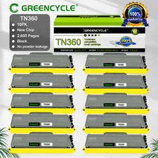 10PK TN360 TN330 Toner Cartridge Fits For Brother MFC-7340 MFC-7345DN MFC-7345N picture