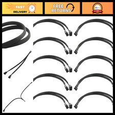 10 PCS 4 Pin PWM Fan Splitter Cable Y Adapter 1 to 2 Converter for PC Cooling picture