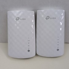 TP Link RE220 AC750 WiFi Range Extender Dual Band 2.4GHz 5GHz Lot of 2 White picture