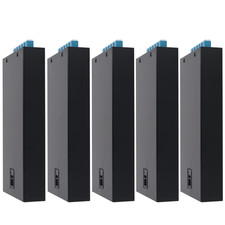 5-Pack LC-UPC 6 Duplex 12 Port Wall Mount Fiber Enclosure with Splice Tray Singl picture