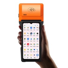 Alacrity Handheld POS PDA Android 14 Receipt Printer 3GB+32GB 1D 2D Barcode S... picture