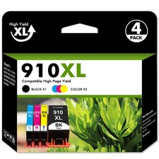 910XL Ink Cartridges W/Chip for HP OfficeJet Pro 8010 8015 8020 8022 8025 8028  picture