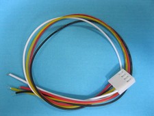 100 pcs 2510 Pitch 2.54mm 4 Pin Female Connector with 26AWG 300mm Leads Cable picture