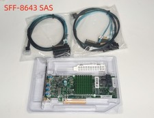 Supermicro 9300-8I 12Gbps HBA IT Mode ZFS FreeNAS unRAID + w/ 2*8643 SAS Cables picture